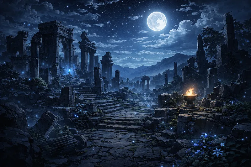 Anime Backround AI Prompt