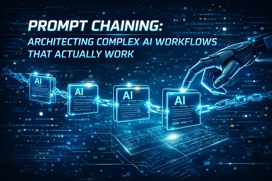 Prompt Chaining: Architecting Complex AI Workflows That Work | PromptCreek