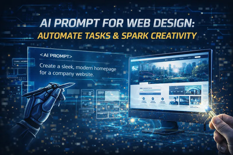 AI Prompt for Web Design: Automate Tasks & Spark Creativity | PromptCreek